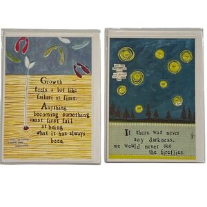 2 Tough‎ Times Mental Health Growth Fireflies Inspirational Curly Girl Design